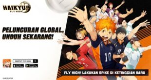 HAIKYU!! FLY HIGH Akhirnya Bisa Kamu Mainkan di HP! Banyak Hadiah Menantimu!