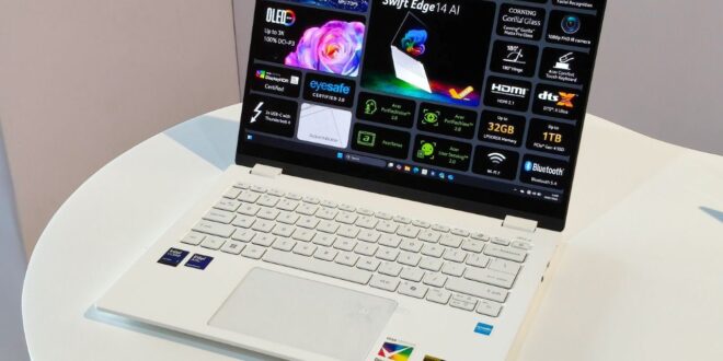 Acer Swift Edge 14 AI Mendarat, Laptop Super Ringan dengan Copilot+ Siap Menemanimu!