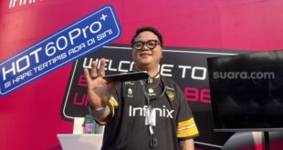 Infinix Hot 60 Pro+ Rilis di Indonesia, Kejutan Kolaborasi JKT48 dan DeadSquad!