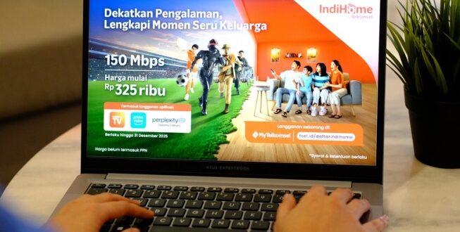 Internet Ngebut, TV Kabel, dan Streaming? Paket IndiHome & Telkomsel One Mulai 200 Ribuan Aja!