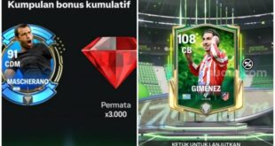 Kejutan FC Mobile Hari Ini, 10.000 Gems & Pemain Top Gratis Menantimu!