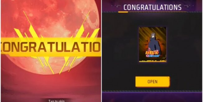 Kode Redeem FF Max Spesial Hari Ini, Siapa Cepat, Dia Dapat Hadiah Batu, SG2, dan Itachi!