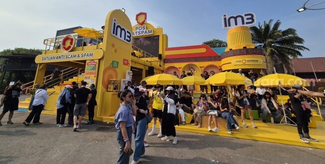 Asyiknya! Fitur SATSPAM IM3 Bikin Bebas Spam & Scam, Makin Enjoy di Pestapora 2025!