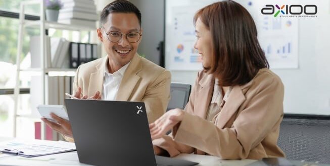 Axioo Zetta, Laptop Baru Buat Kerja Sat-Set, Ringan Plus Aman!