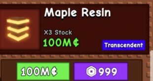 Cara Mudah Panen Maple Resin di Grow a Garden Roblox