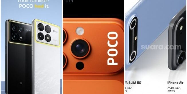 iPhone 17 Diejek Habis-habisan! 3 Merek HP Android Ini Beri Sindiran Pedas Soal AI dan Desainnya