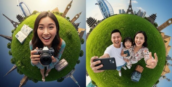 Rahasia Bikin Foto Liburan Impian Keliling Dunia dengan Gemini AI (Tanpa Harus Keluar Rumah!)