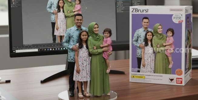 Rahasia Bikin Foto Mini Keren? Aplikasi AI Ini Jawabannya + Promptnya!