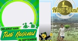Rayakan Hari Tani dengan Twibbon Keren, Bikin Foto Profilmu Lebih Inspiratif!