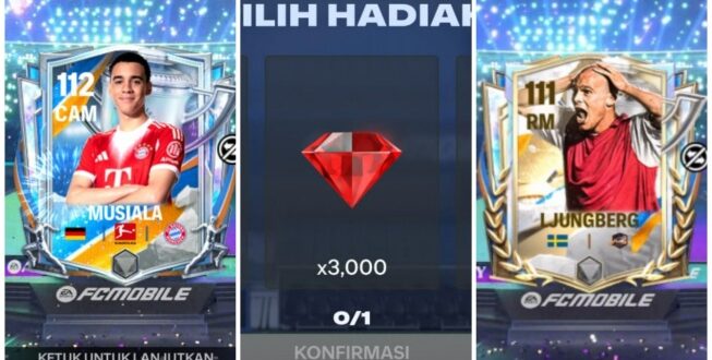 Jangan Sampai Kelewatan! Kode Redeem FC Mobile Spesial, Banjir Pemain GG & Gems!