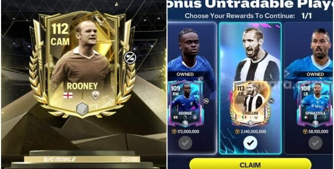 Kode Redeem FC Mobile Spesial, Dapetin Icon GG 111-113 & Ratusan Rank Up!