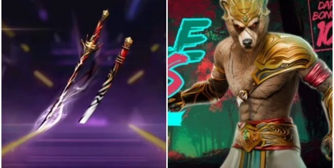 Kode Redeem FF Spesial Hari Ini, Ada Katana Dual Flame & Grizzly Bundle!