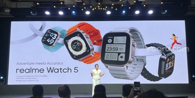 Realme Watch 5, Baterainya Awet Banget, Harganya Bikin Dompet Aman!