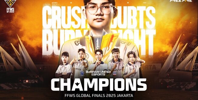 Buriram United Esports Taklukkan Dunia di FFWS Global Finals 2025 Free Fire!