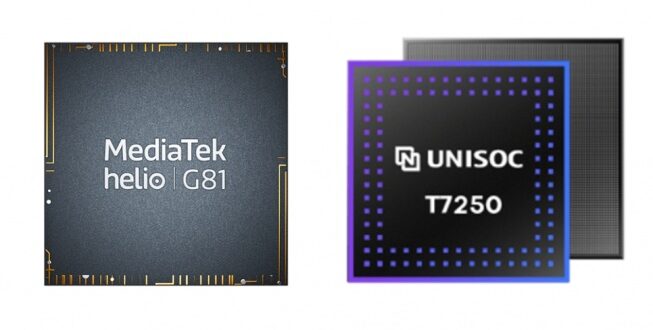 Duel Chipset Entry-Level, Unisoc T7250 atau MediaTek Helio G81, Pilih Mana yang Lebih Oke?