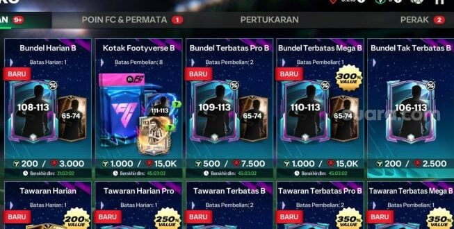 FC Mobile Lagi Bagi-bagi Hadiah Nih! Kode Redeem Terbaru Sudah Keluar!