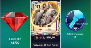 Kode Redeem FC Mobile Spesial November, Buruan Klaim Beckham 111 & Hadiah Lainnya!