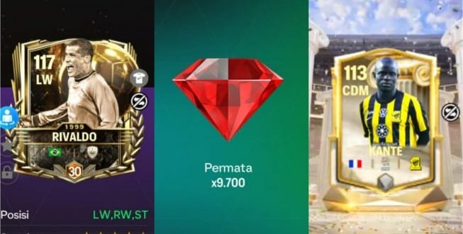 Kode Redeem FC Mobile Terbaru Bocor! Rivaldo & Ribuan Gems Menantimu!