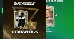 FC Mobile, Kejutan Desember! Pemain OVR 115 Gratis Menantimu!