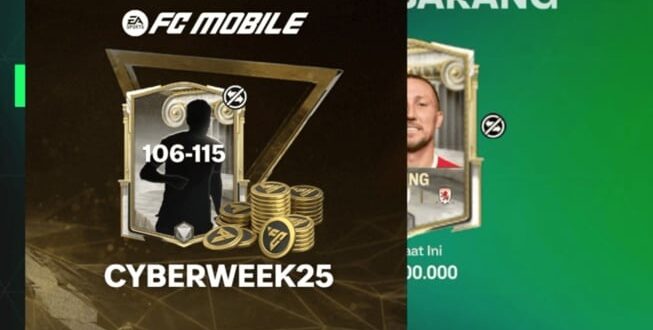 FC Mobile, Kejutan Desember! Pemain OVR 115 Gratis Menantimu!