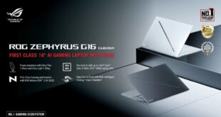 ASUS ROG Zephyrus G16 GU606 Elegan, Gahar untuk Kerja & Gaming