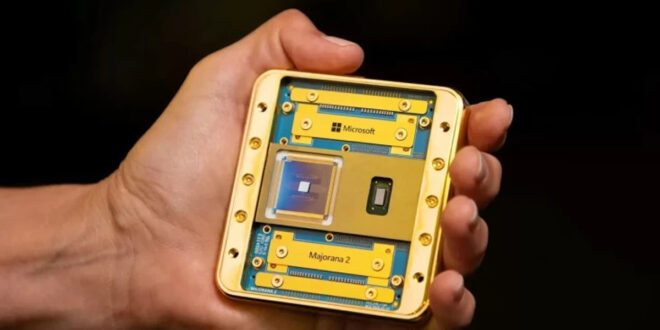 Chip Kuantum Microsoft 1000x Lebih Stabil Siap Ubah Dunia