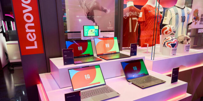 Lenovo Rilis Laptop FIFA Rp62 Juta Fitur AI Canggih