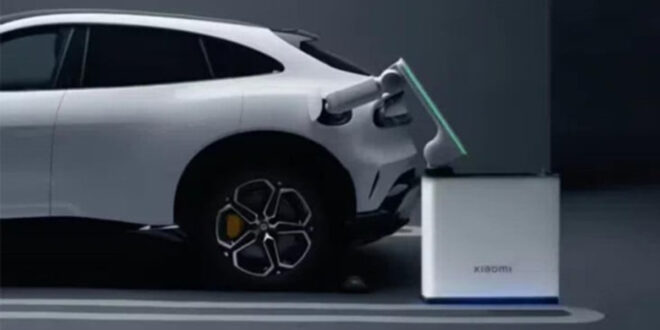 Xiaomi Wujudkan Impian Tesla Robot Charger Otomatis EV